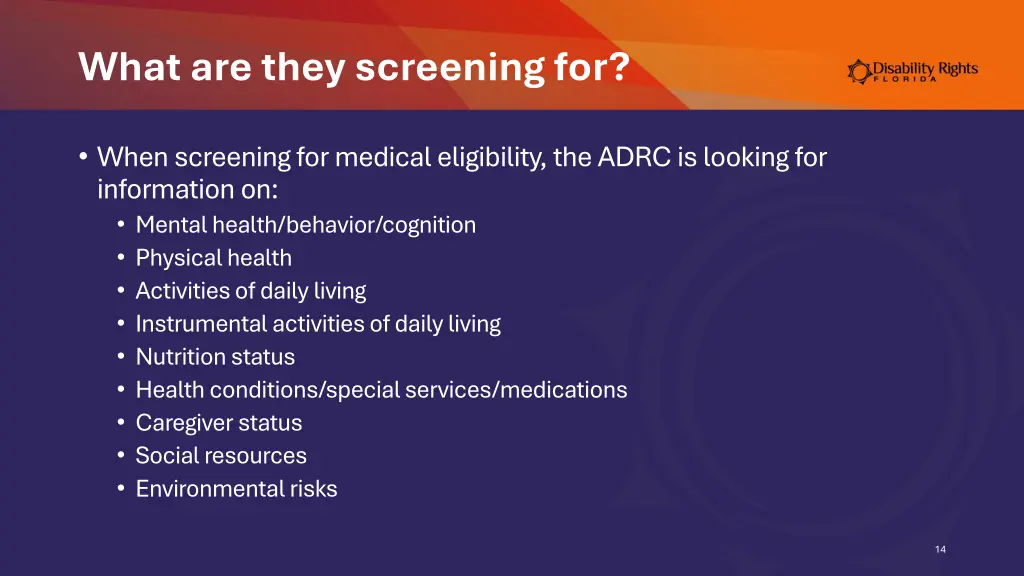 what are they screening for