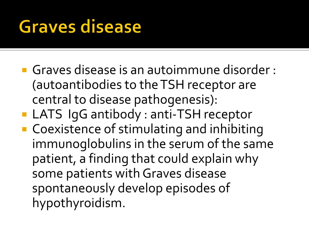 graves disease is an autoimmune disorder