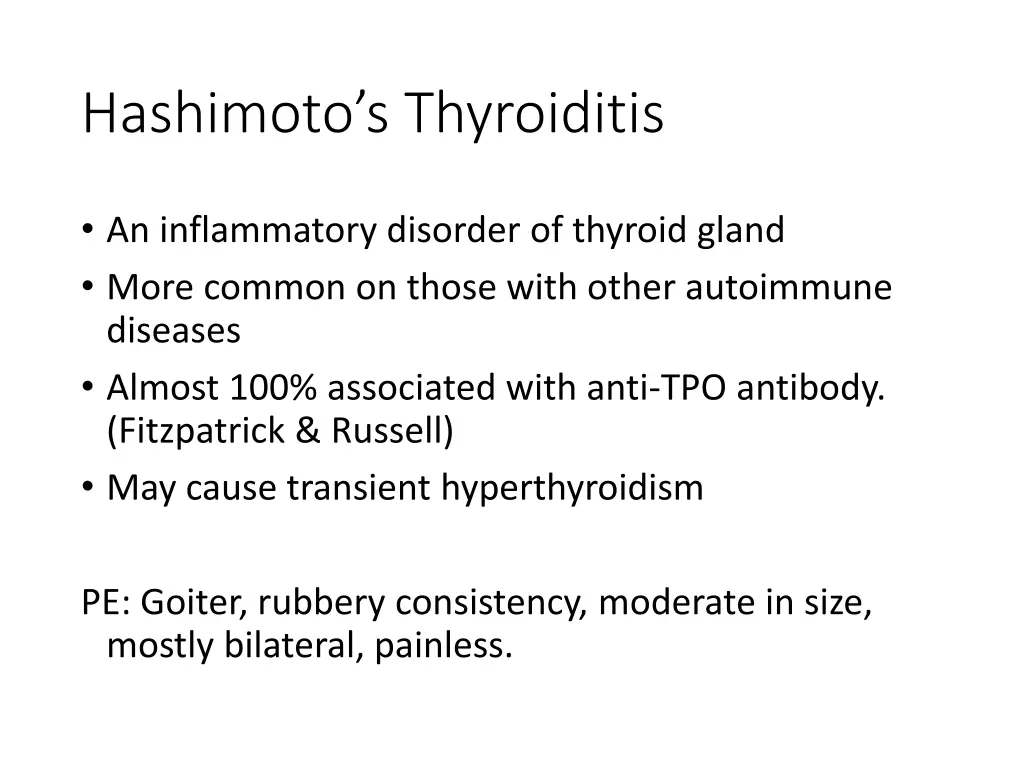 hashimoto s thyroiditis