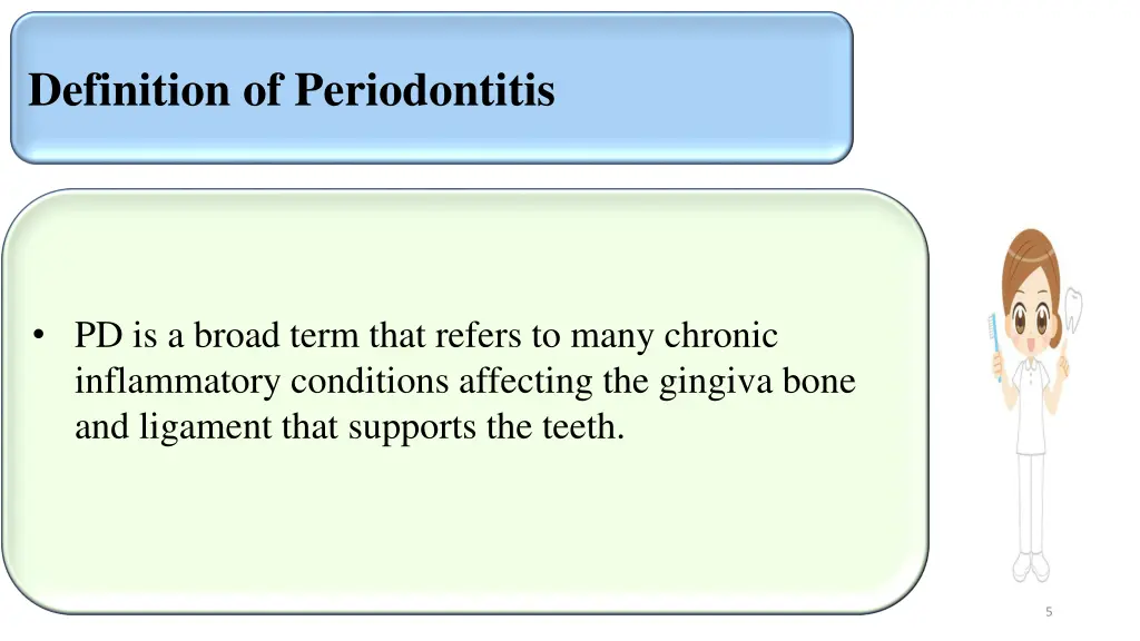 definition of periodontitis