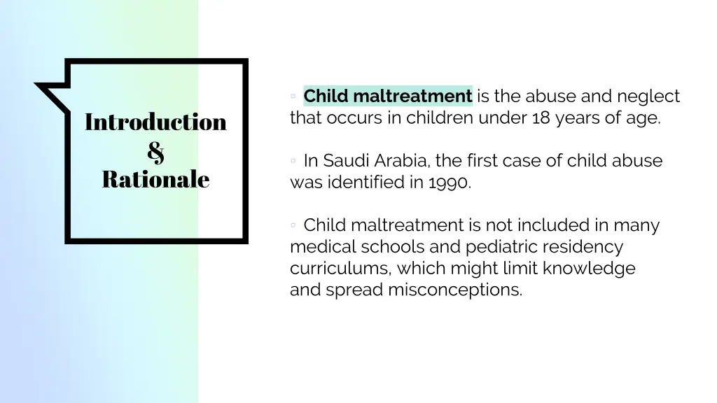 child maltreatment is the abuse and neglect that