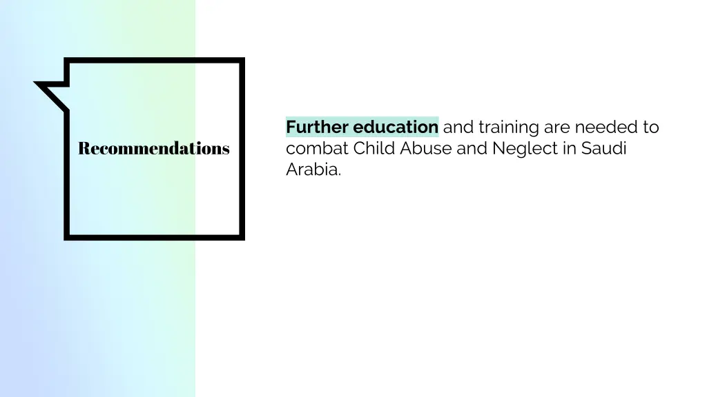 further education and training are needed