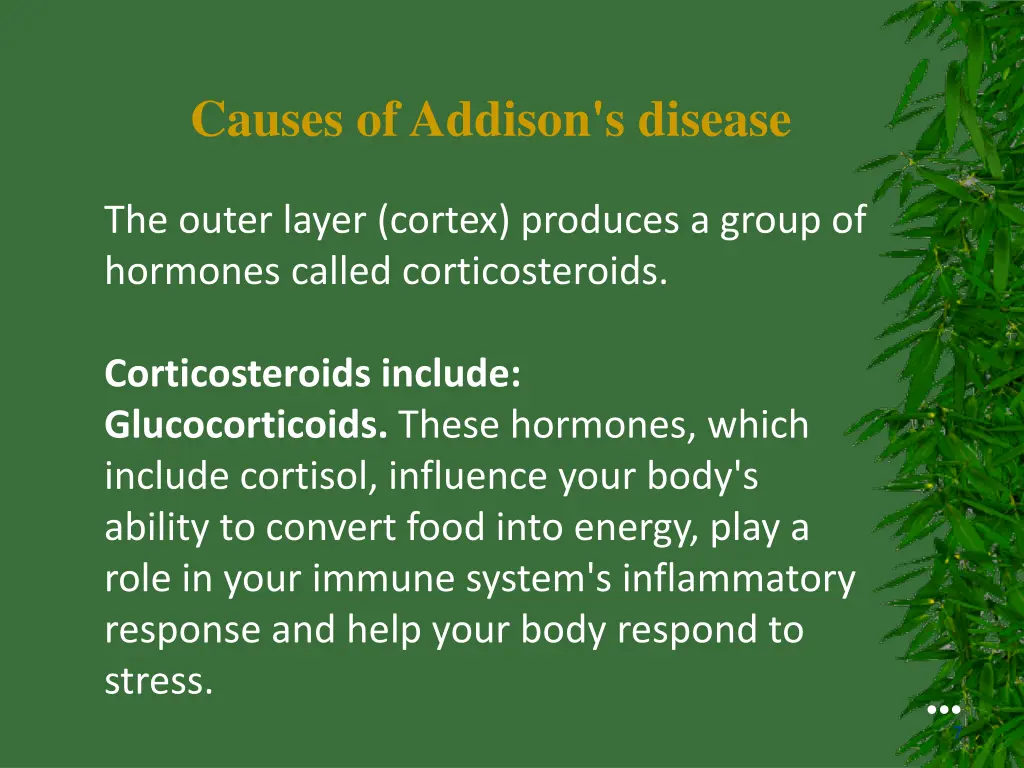 causes of addison s disease 1