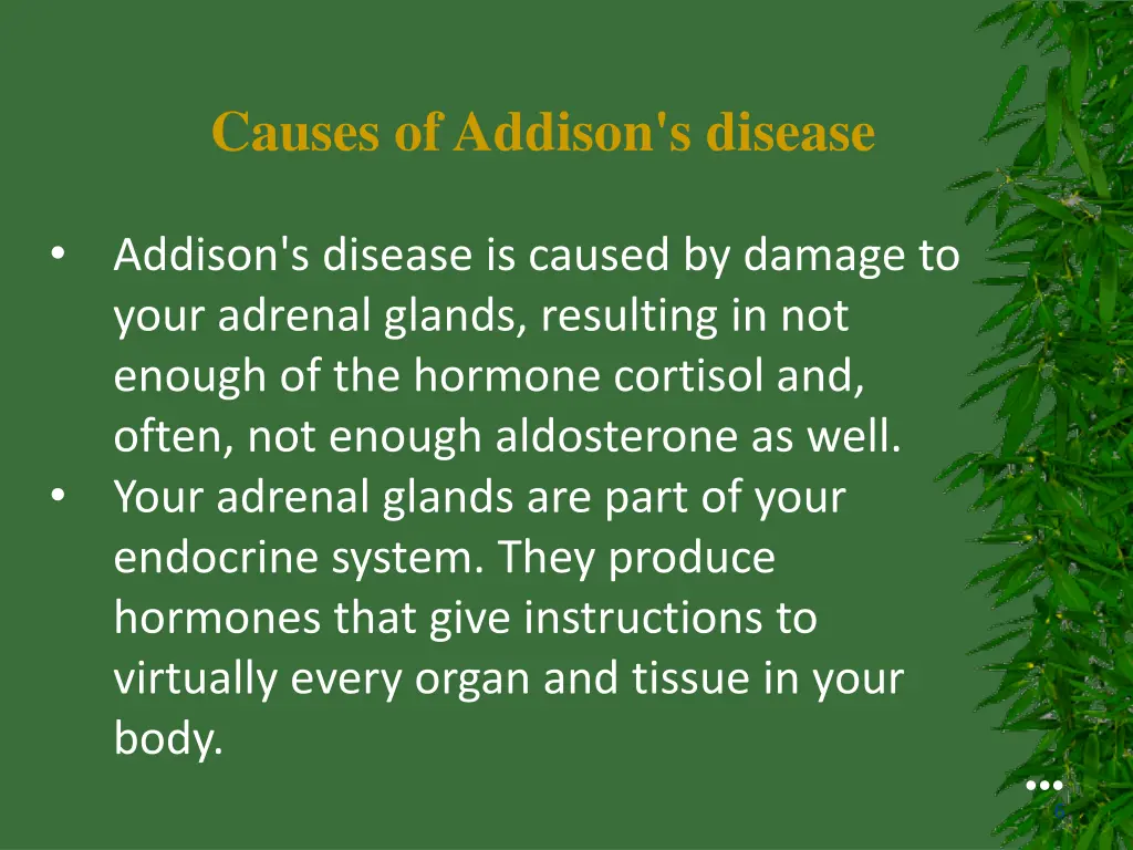 causes of addison s disease