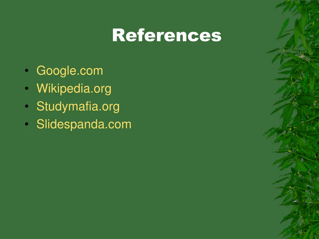 references