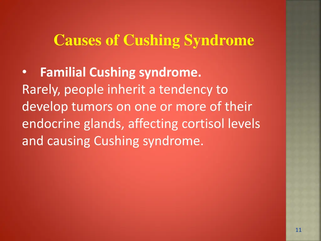 causes of cushing syndrome 5