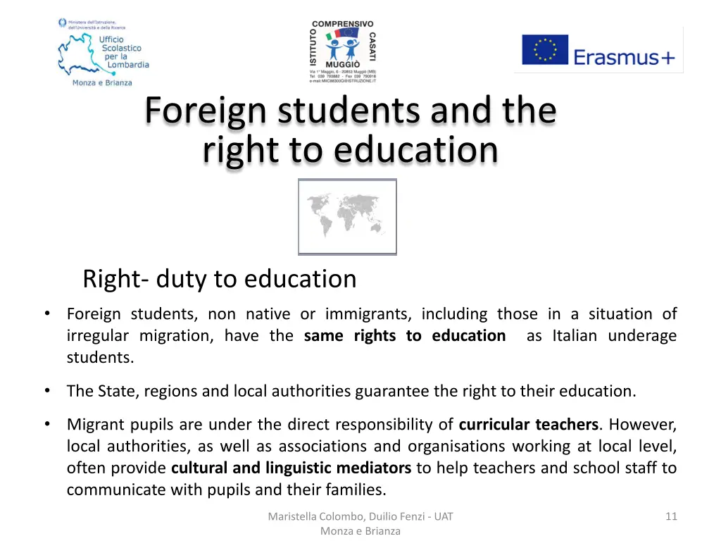 foreign students and the right to education