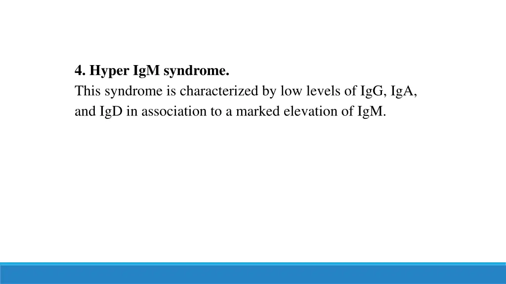 4 hyper igm syndrome this syndrome