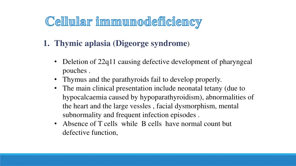 cellular immunodeficiency