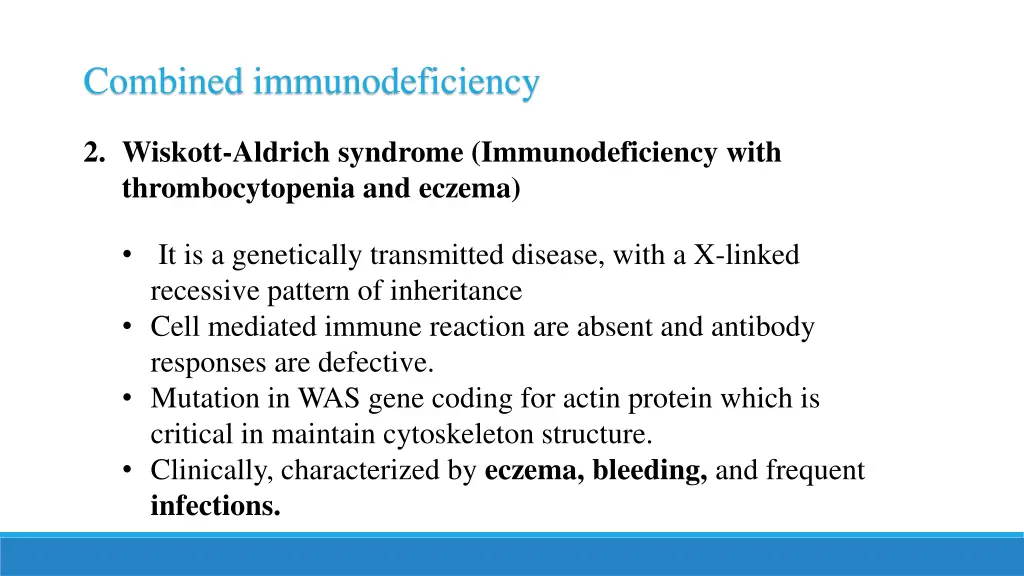 combined immunodeficiency 1