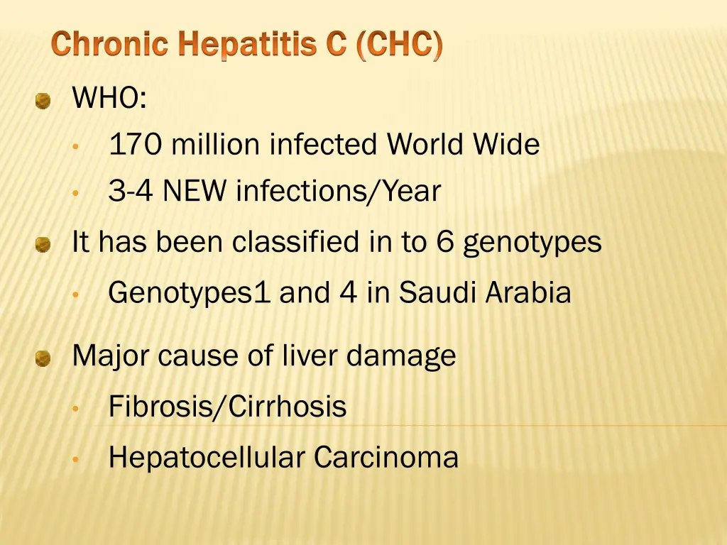 chronic hepatitis c chronic hepatitis