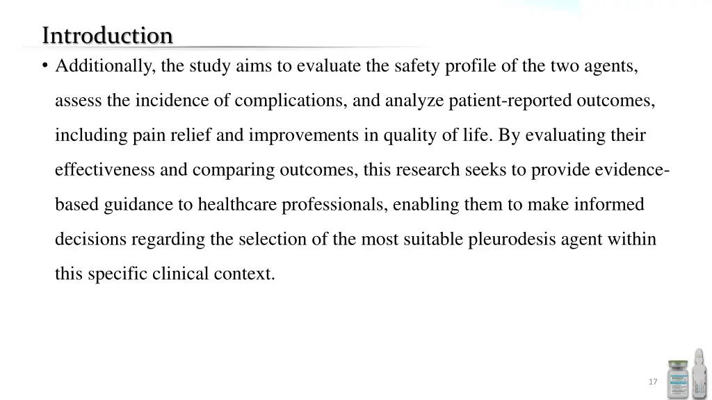introduction additionally the study aims