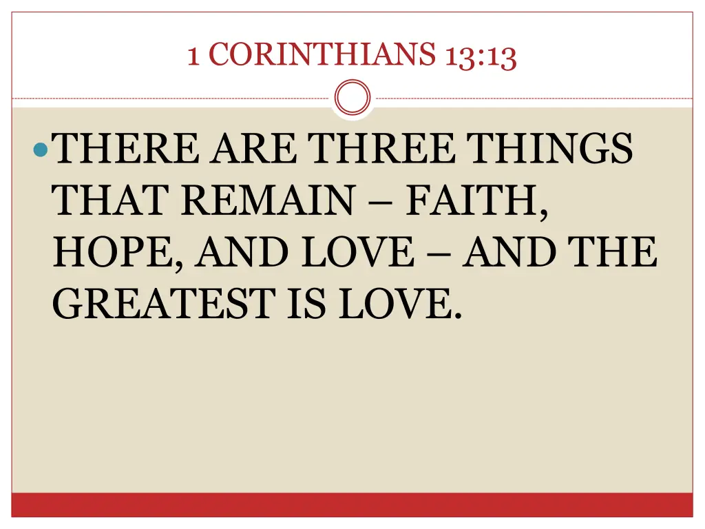 1 corinthians 13 13