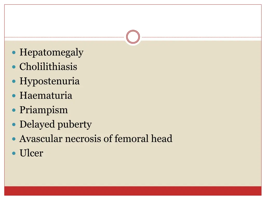 hepatomegaly cholilithiasis hypostenuria