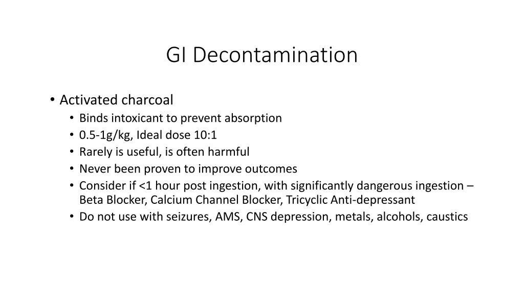 gi decontamination