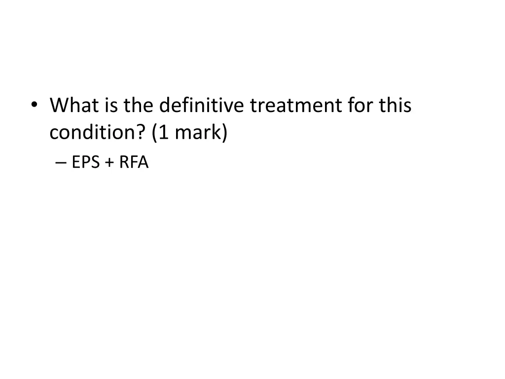 what is the definitive treatment for this 1
