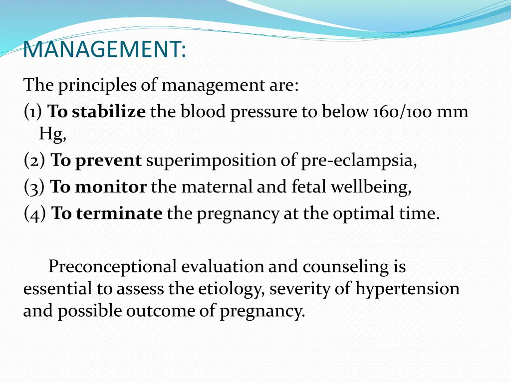 management