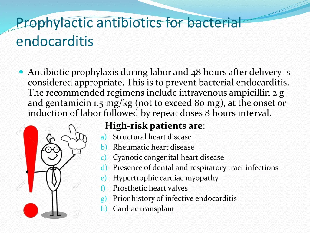 prophylactic antibiotics for bacterial