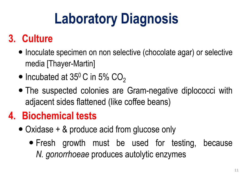 laboratory diagnosis