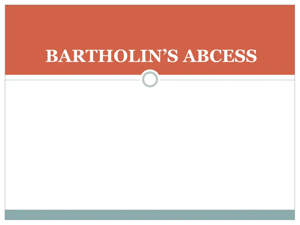 bartholin s abcess