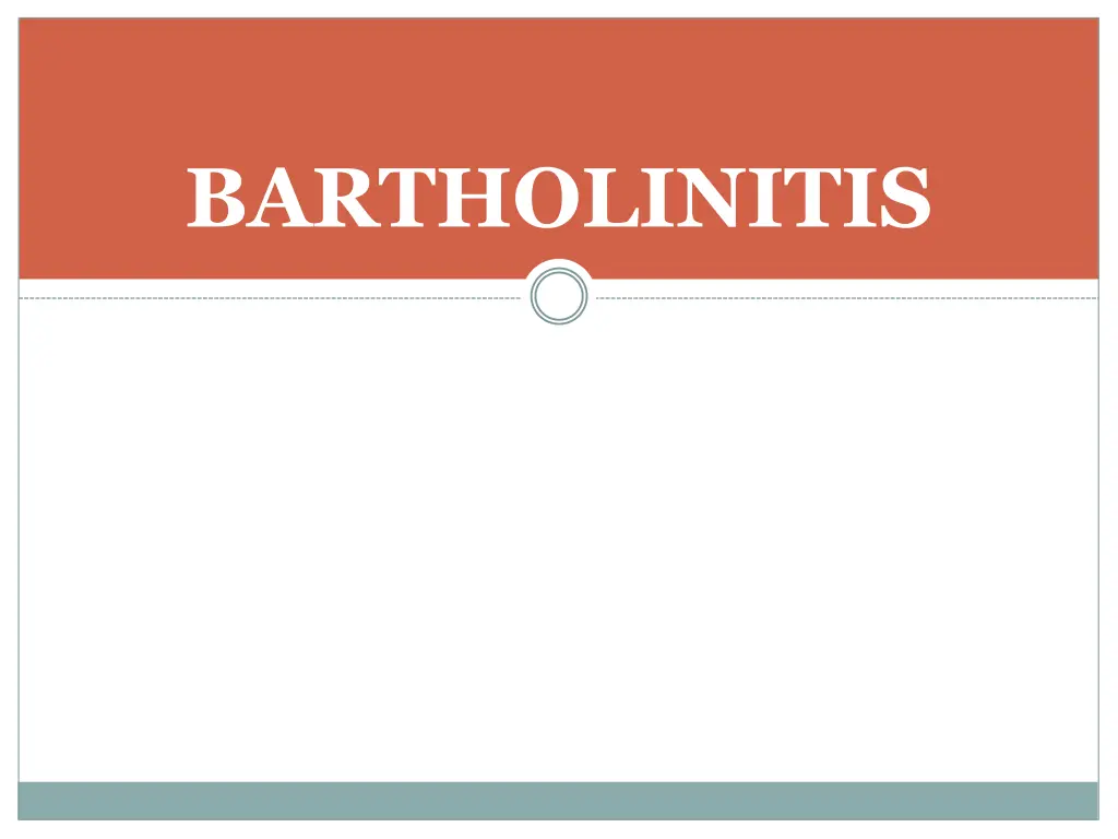 bartholinitis