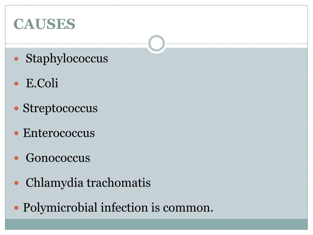 causes
