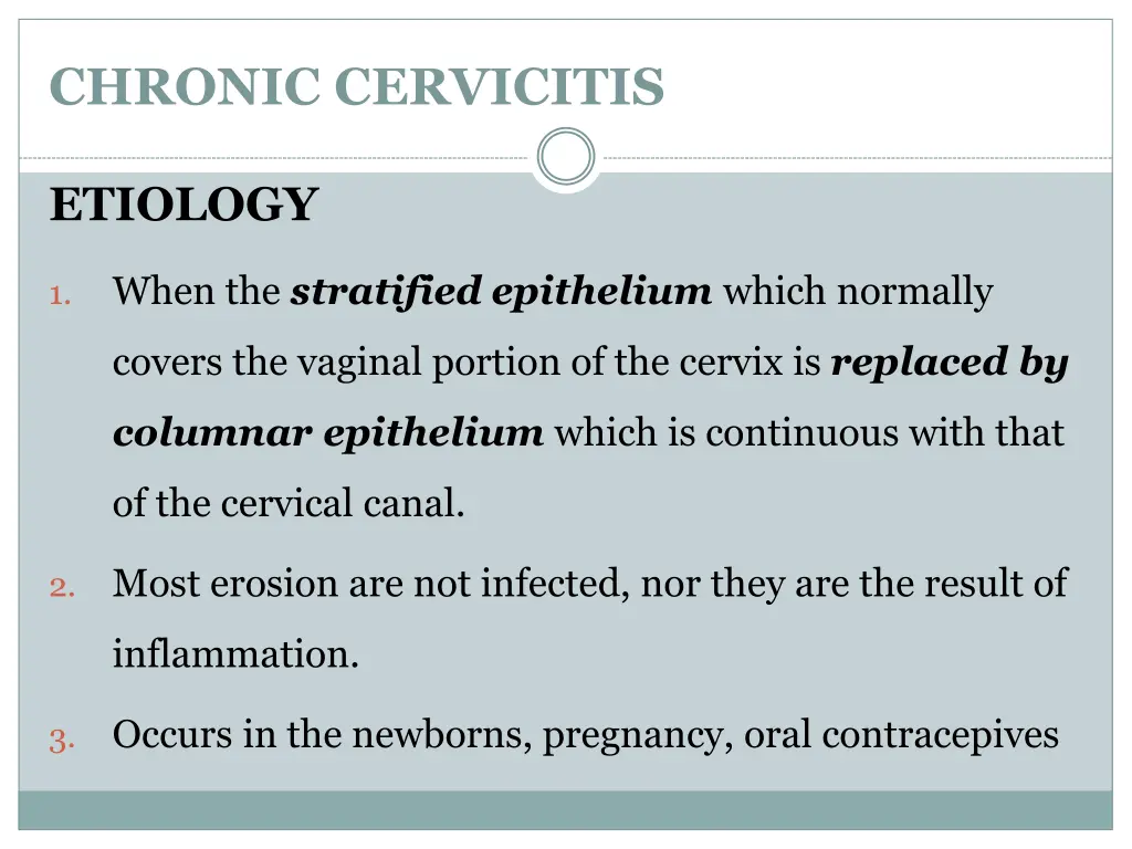 chronic cervicitis 1
