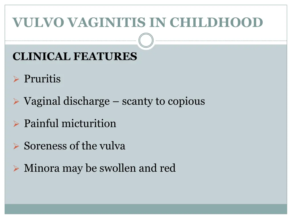 vulvo vaginitis in childhood 2