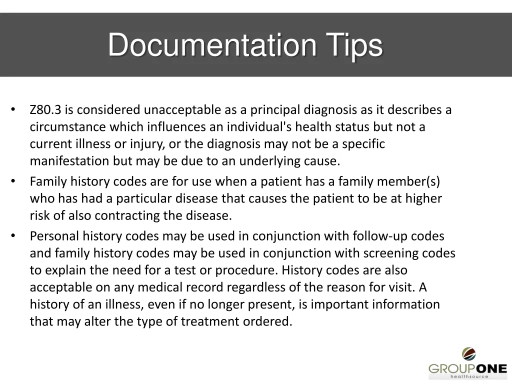 documentation tips 2