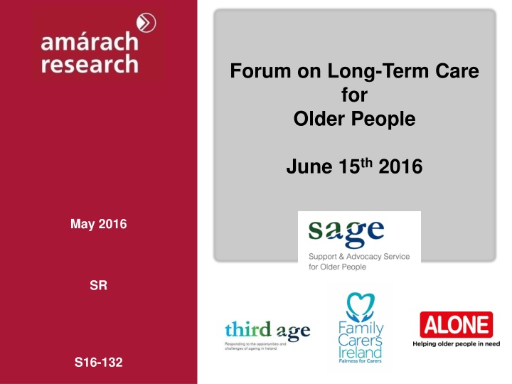 forum on long term care for older people