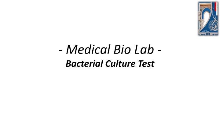 medical bio lab bacterial culture test