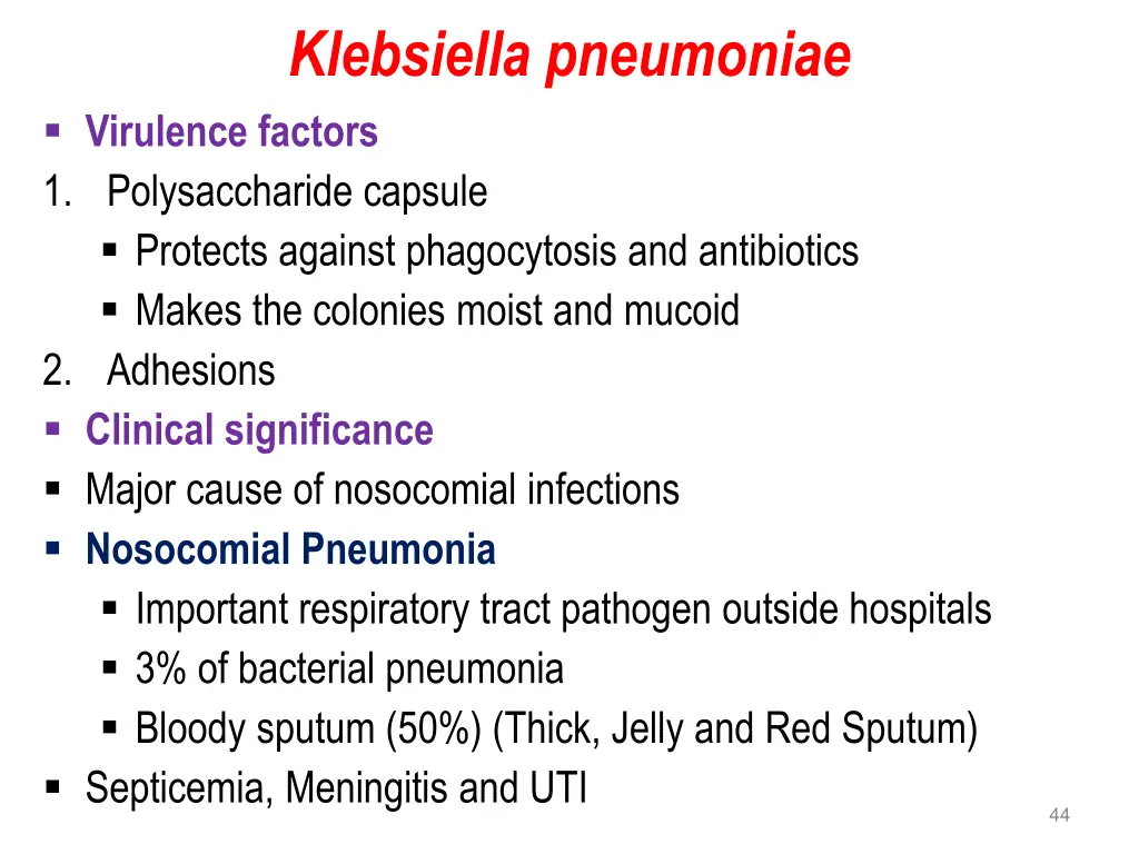 klebsiella pneumoniae virulence factors