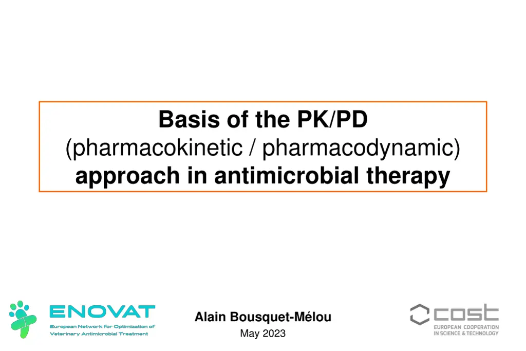 basis of the pk pd pharmacokinetic