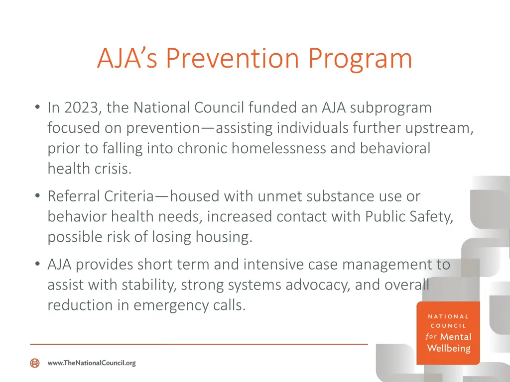 aja s prevention program