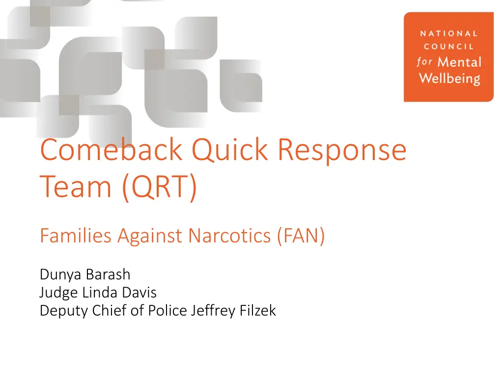comeback quick response team qrt