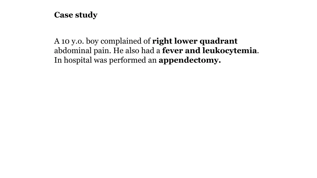 case study