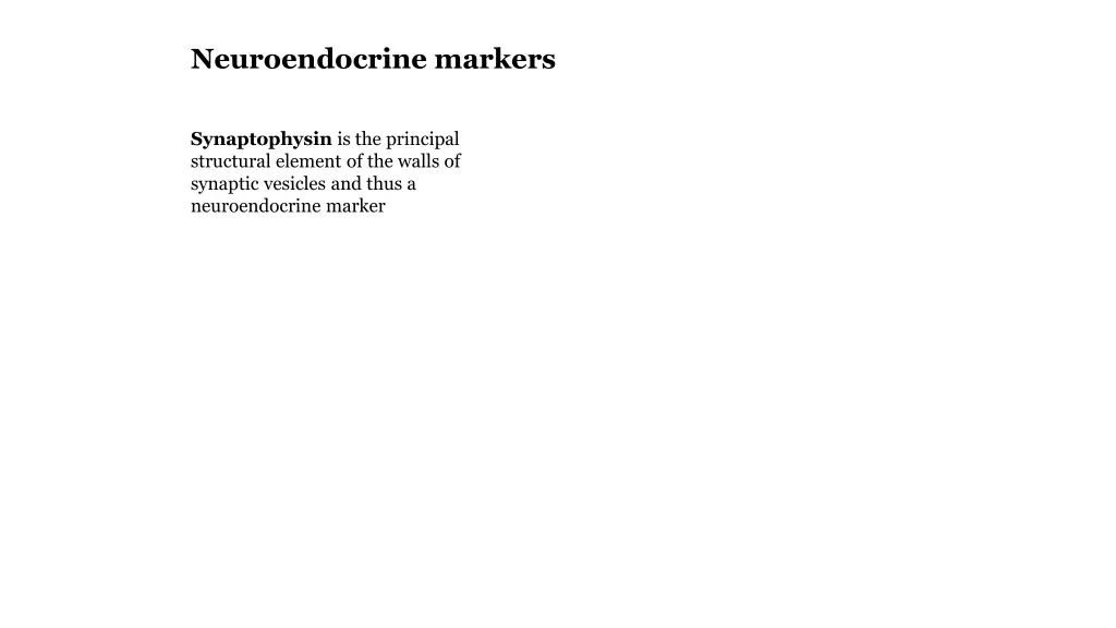 neuroendocrine markers 1