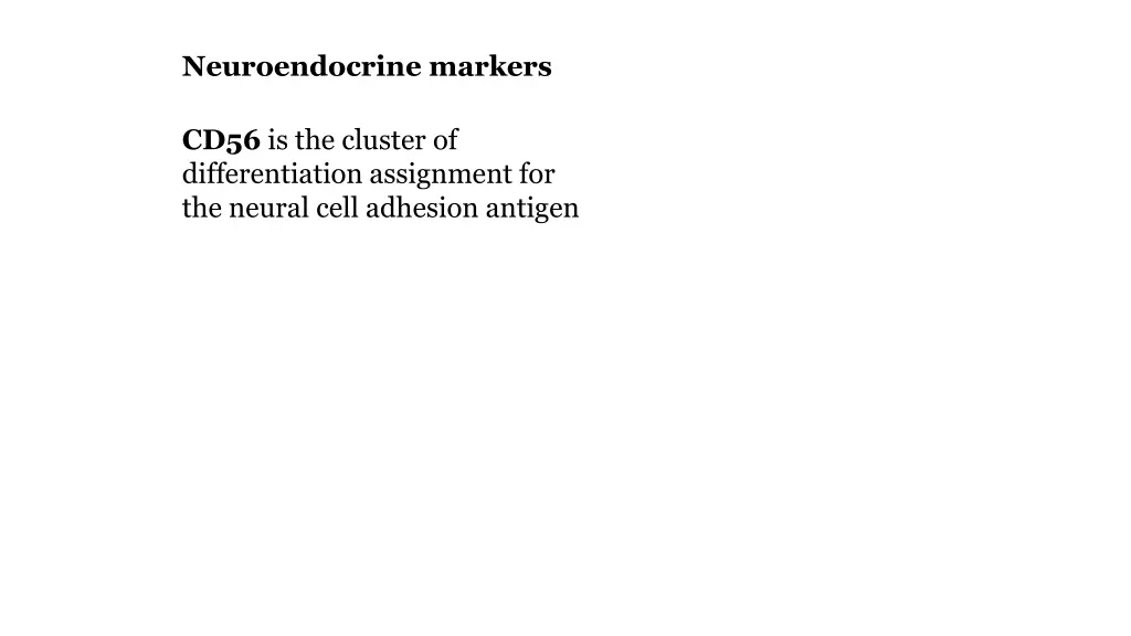 neuroendocrine markers 2