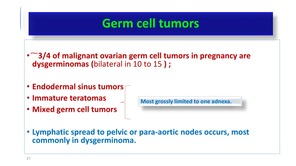 germ cell tumors