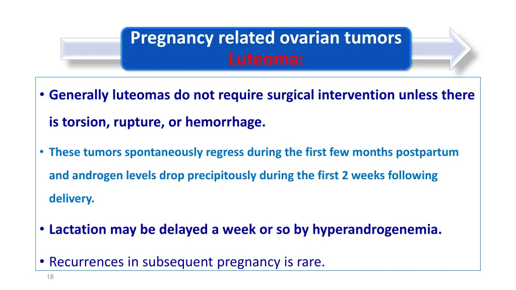 pregnancy related ovarian tumors luteoma 1