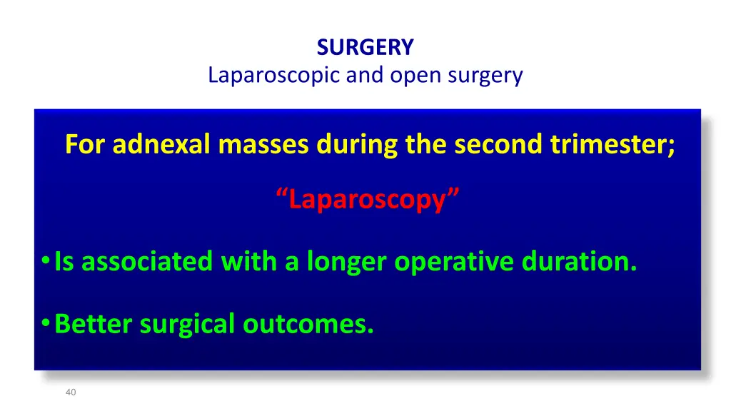 surgery