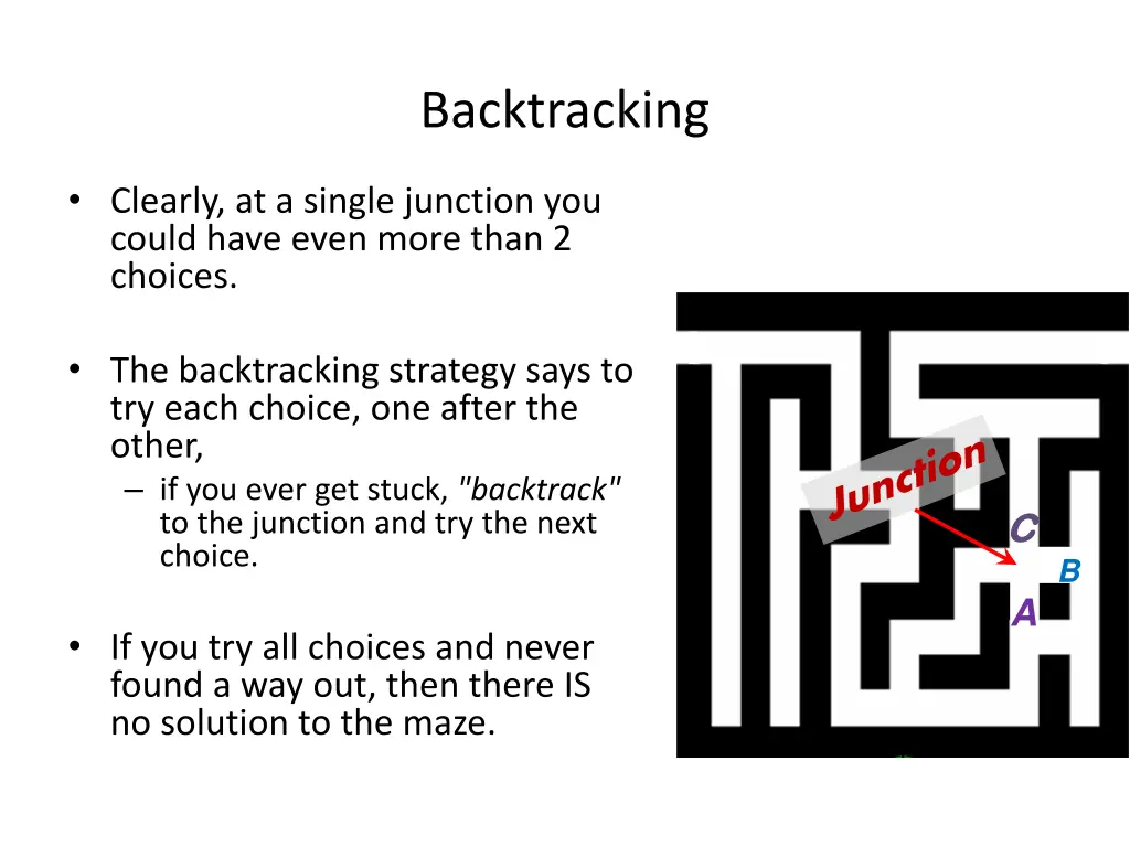 backtracking 1