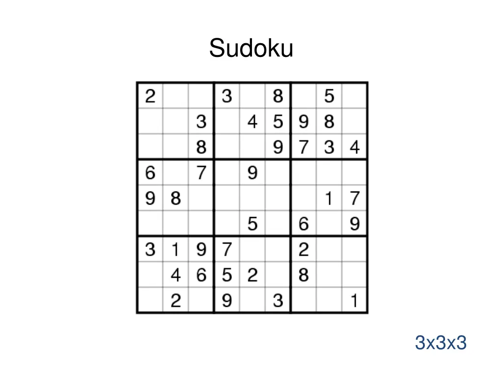 sudoku