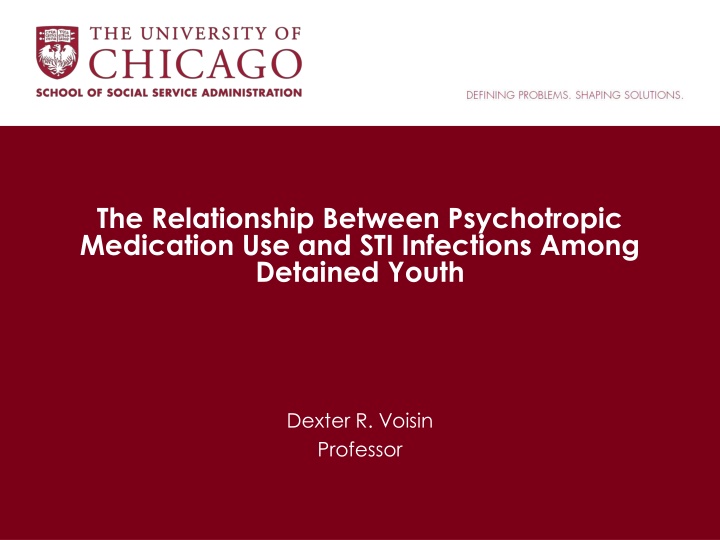 the relationship between psychotropic medication