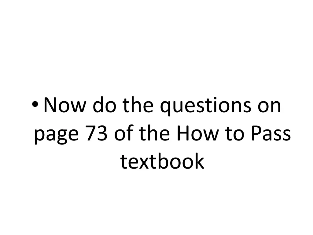 now do the questions on page