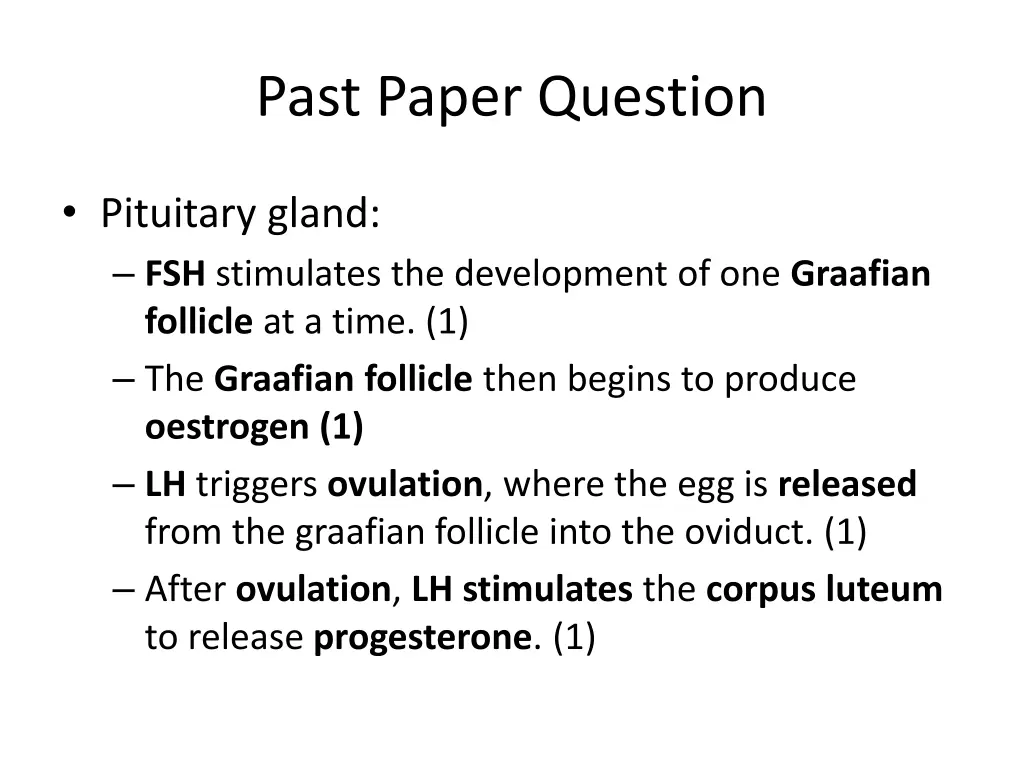 past paper question 4