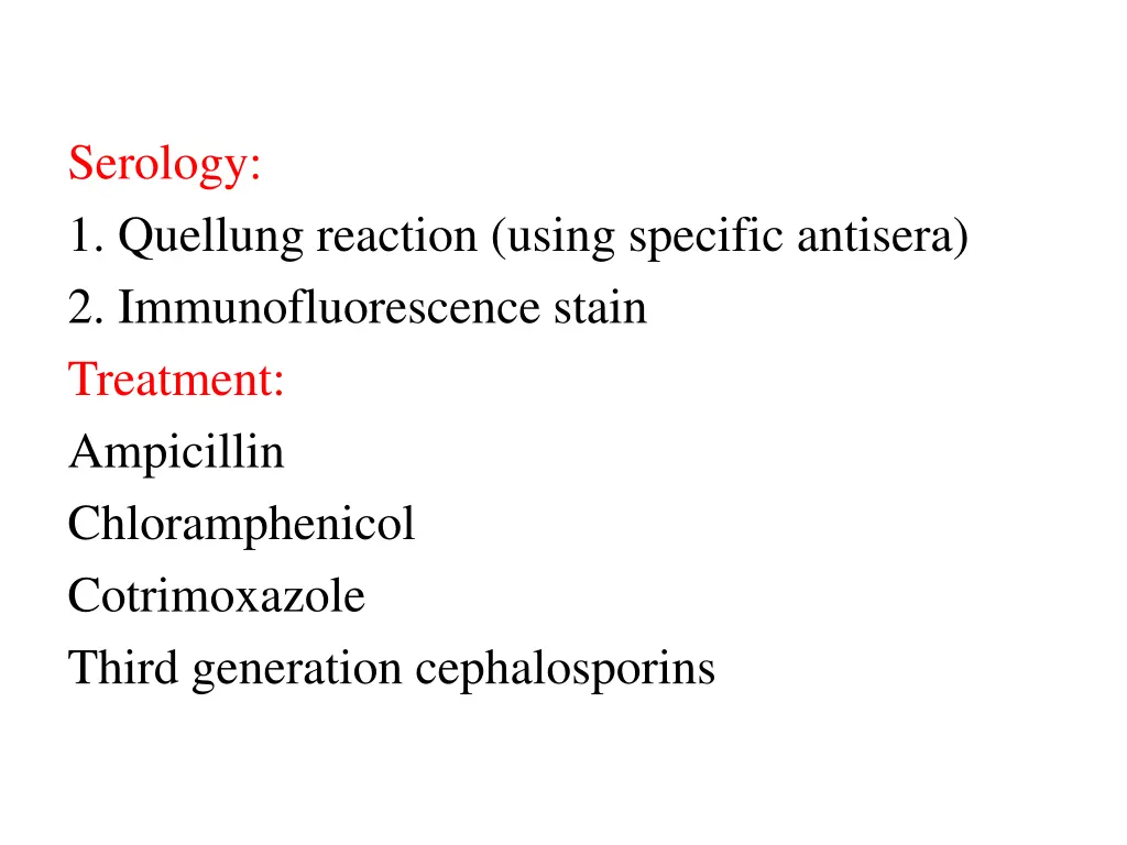 serology 1 quellung reaction using specific