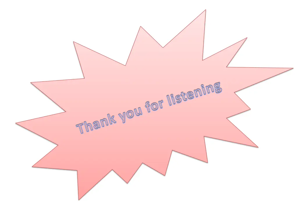 thank you for listening
