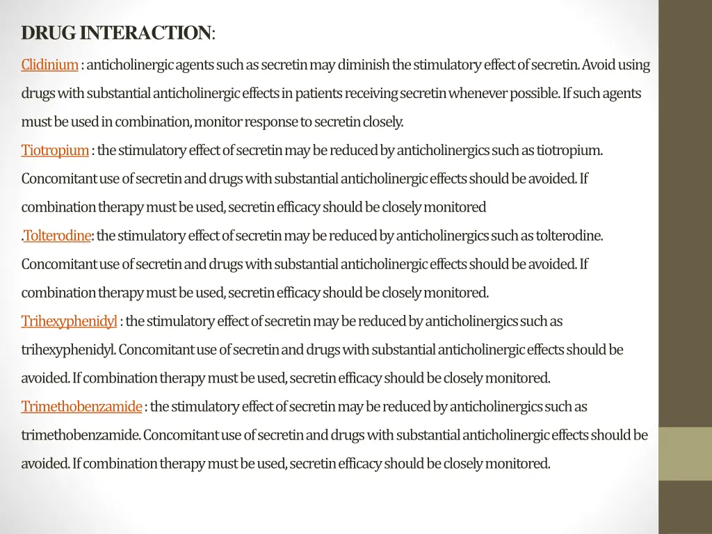 drug interaction