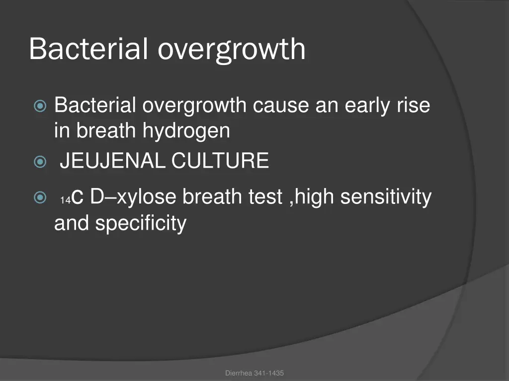 bacterial overgrowth